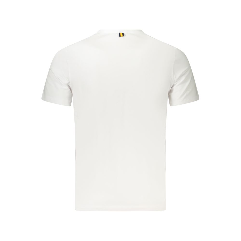 White Cotton Men's T-Shirt