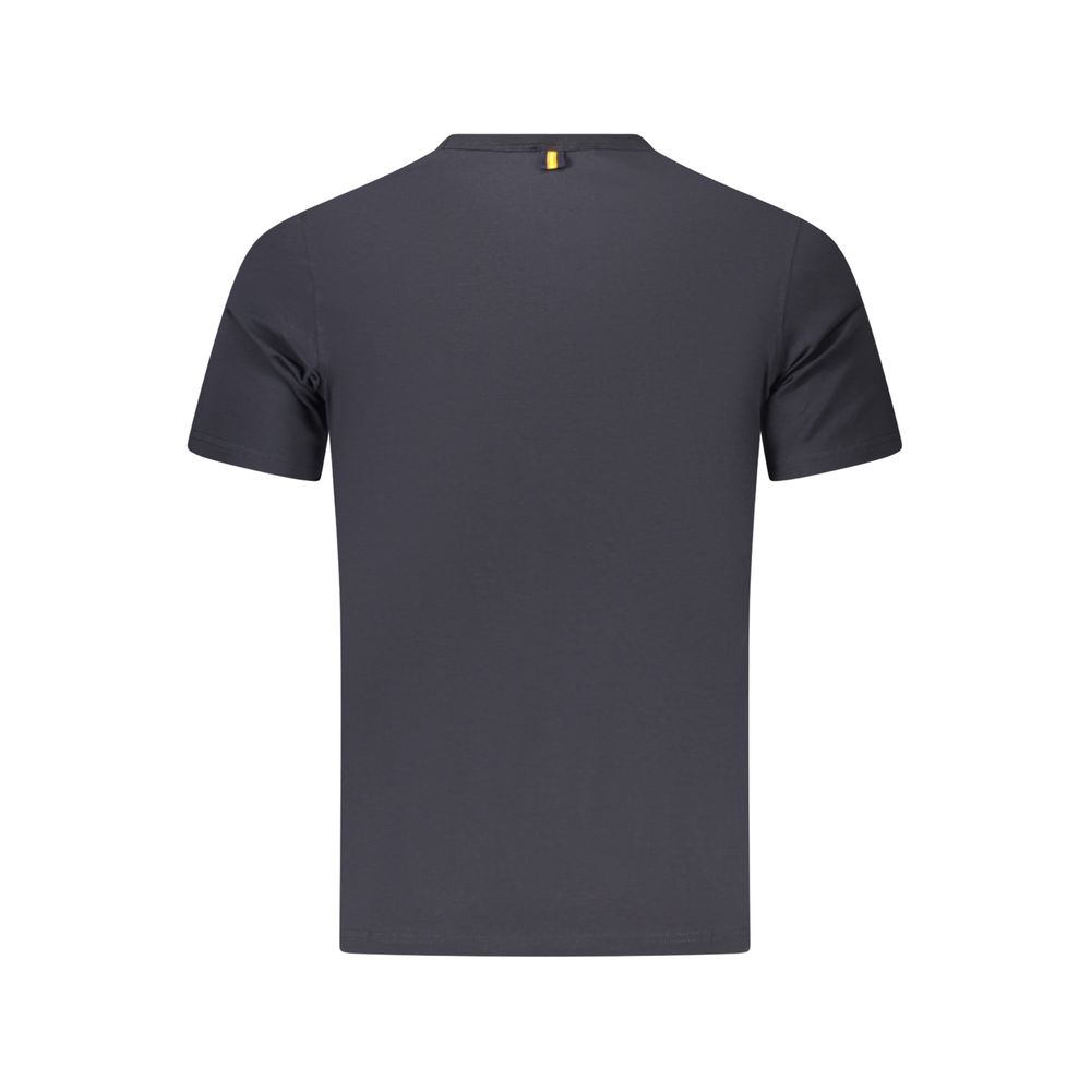 Blue Cotton Men's T-Shirt