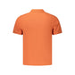 Orange Cotton Men's Polo Shirt