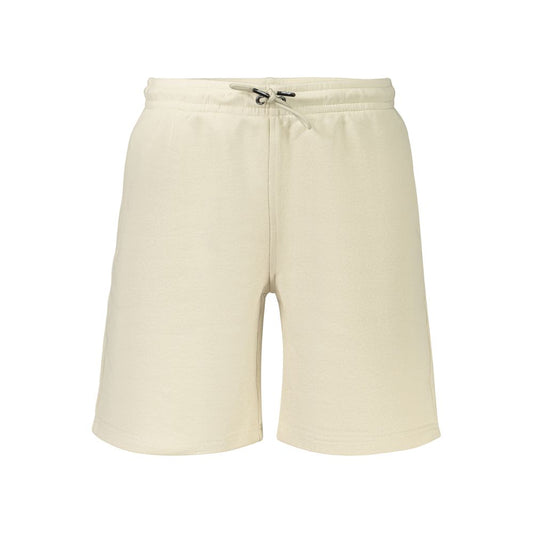 Beige Cotton Men's Jogger