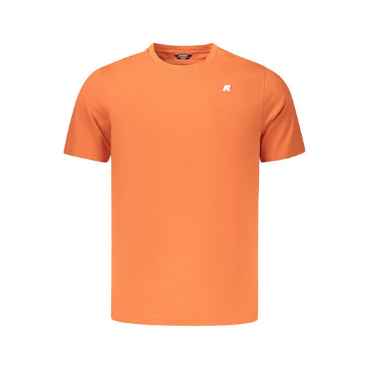Orange Cotton Men's T-Shirt