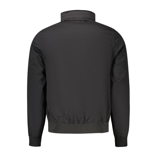Black Nylon Men's Jacket