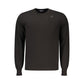 Black Cotton Menswear Sweater
