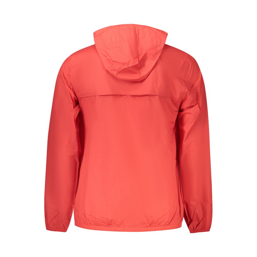 Red Polyamide Men's Jacket