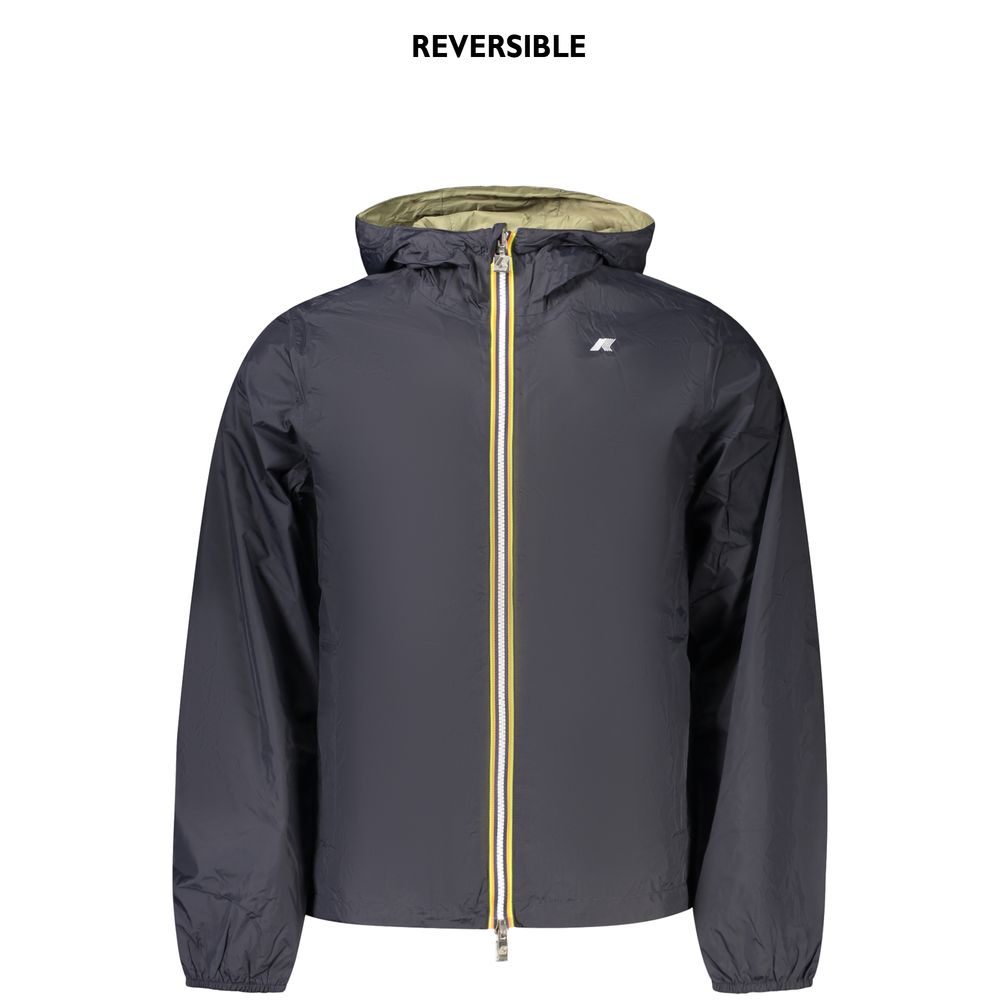 Blue Nylon Shell Jacket