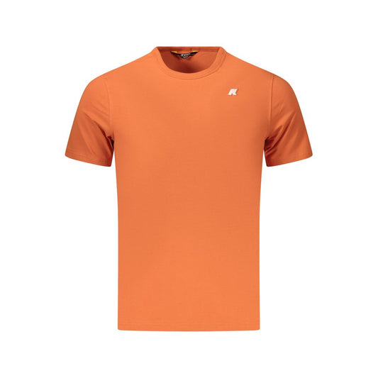 Orange Cotton Men's T-Shirt