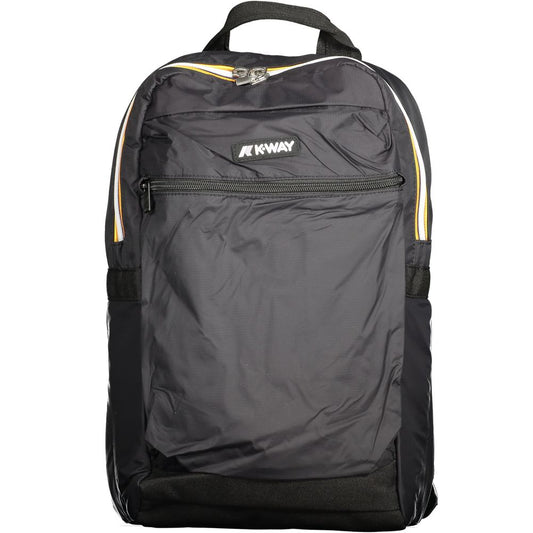 Black Polyamide Men's Backpack