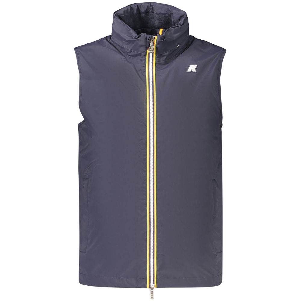 Blue Nylon Men's Jacket