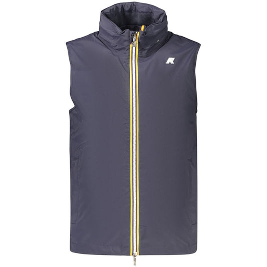 Blue Nylon Men's Jacket
