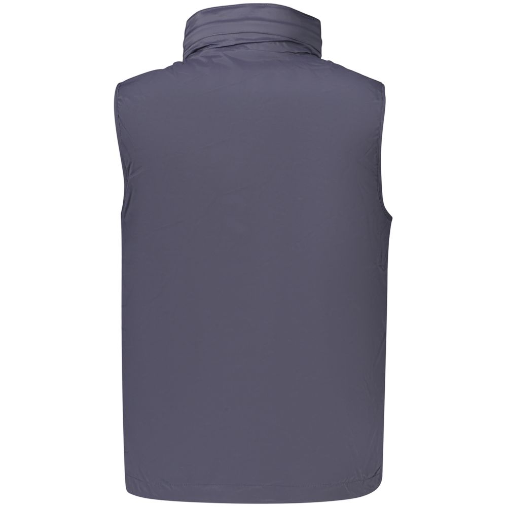 Blue Nylon Men's Jacket
