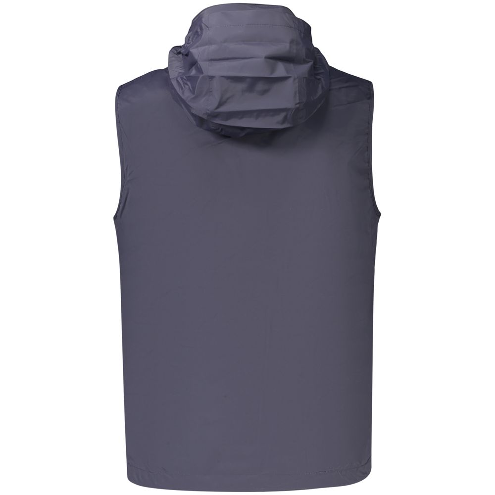 Blue Nylon Men's Jacket