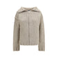 Gray Wool Oves Aries Cardigan
