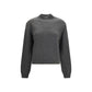 Gray Cashmere Sweatshirt
