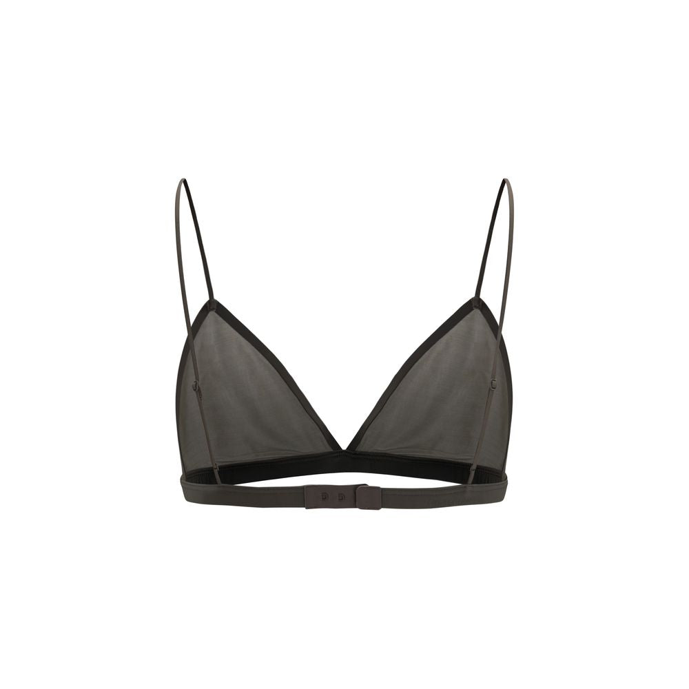 Gray Nylon Bra