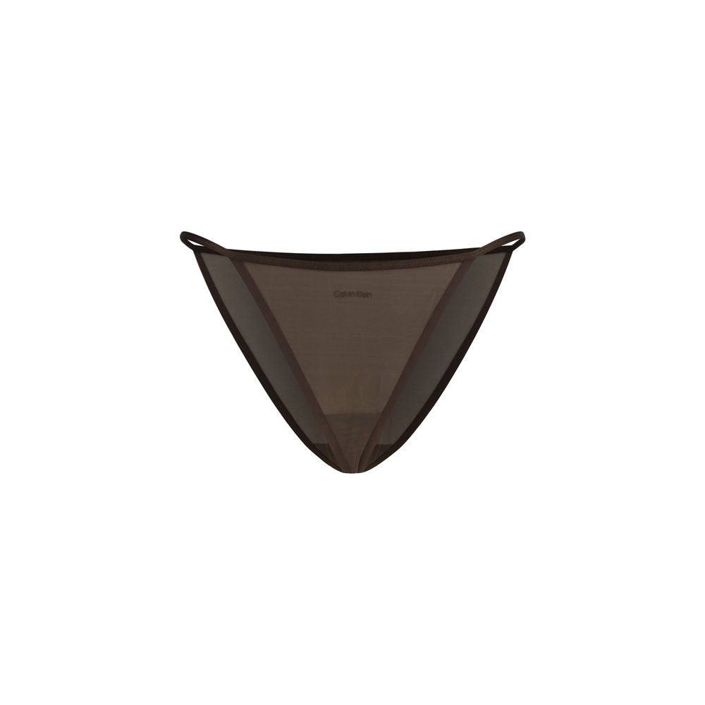 Brown Nylon Pantie