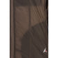 Brown Nylon Full-Length Jacket