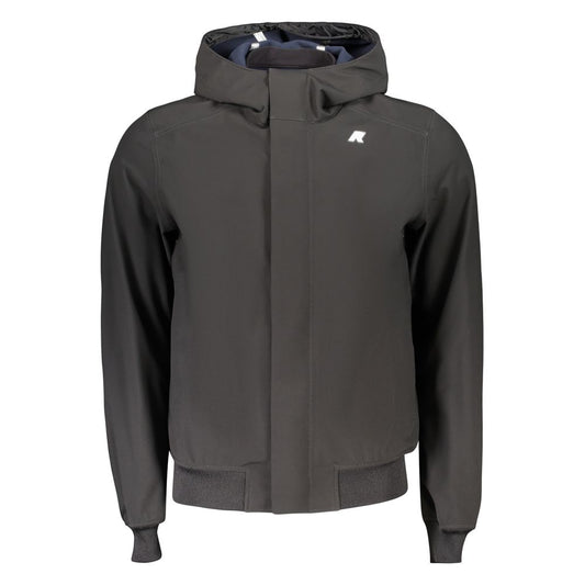 Black Polyester Men's Jacket