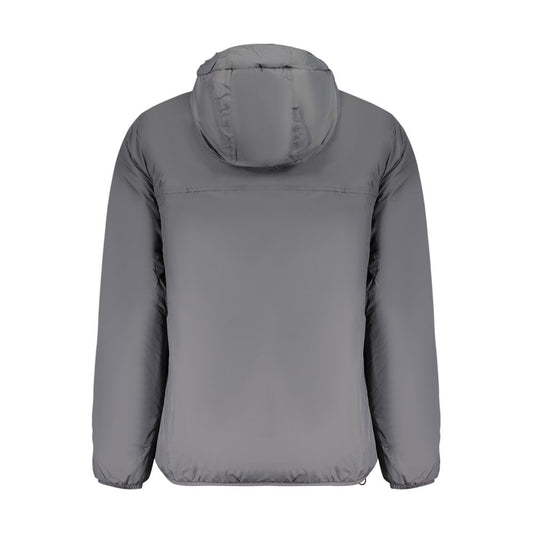Grey Polyamide Men's Jacket