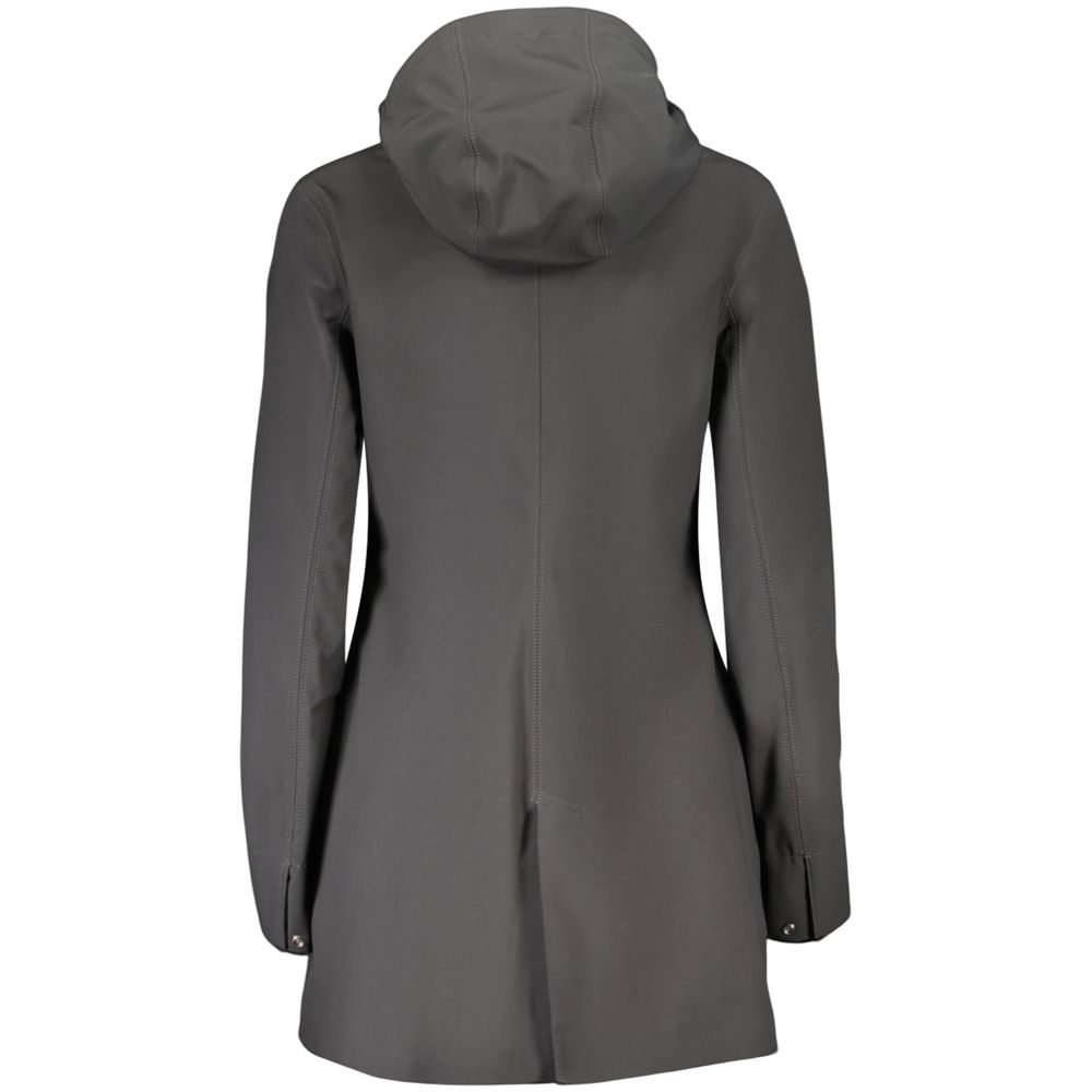 Black Polyester Women's Jacket