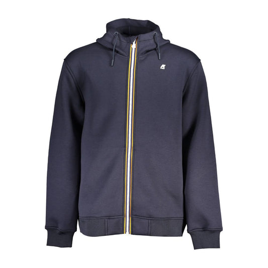 Blue Polyester Men's Jacket