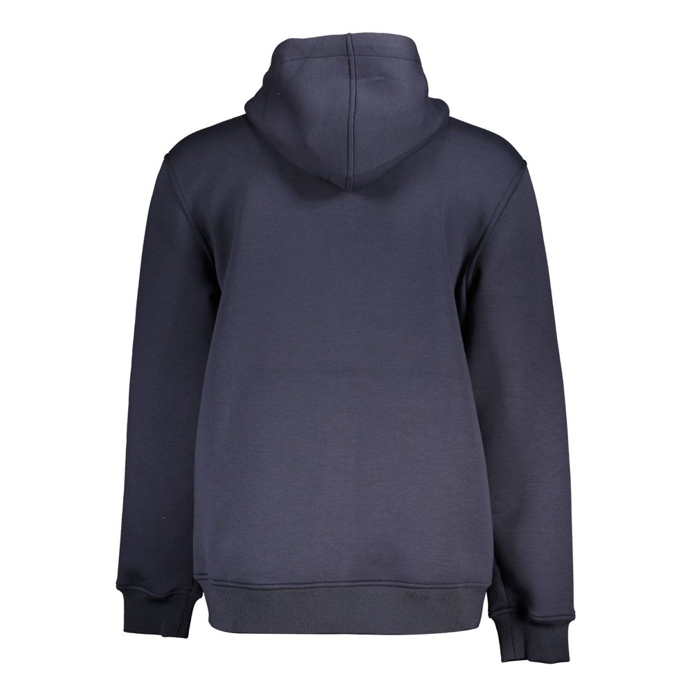 Blue Polyester Men's Jacket