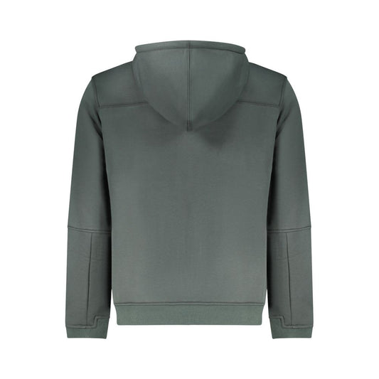 Green Polyester Menswear Sweatshirt