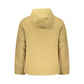 Beige Polyester Men's Jacket