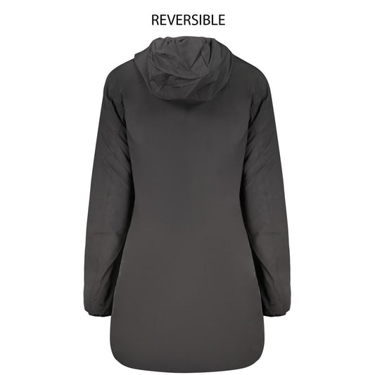 Black Nylon Womens Jacket
