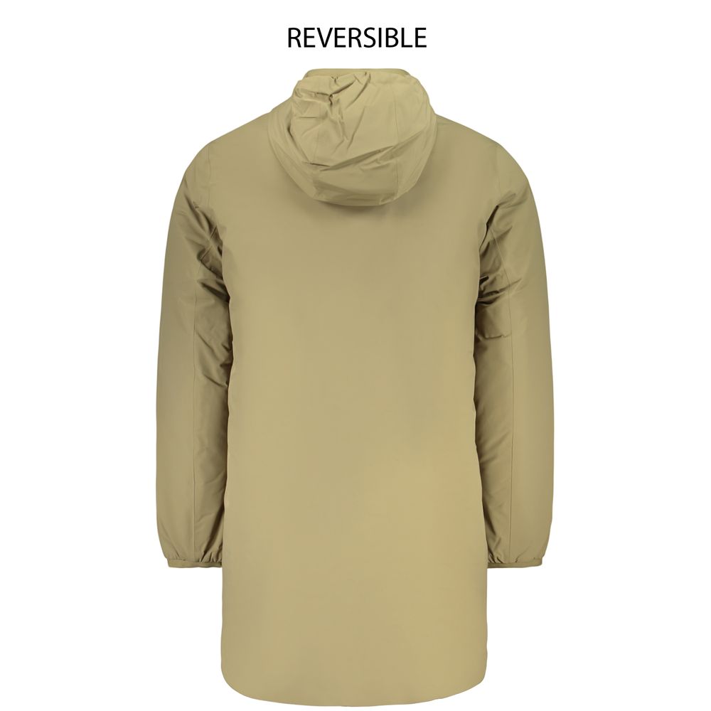 Green Nylon Men's Giacca