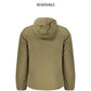Green Nylon Men's Jacket