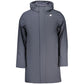 Blue Polyester Men's Jacket