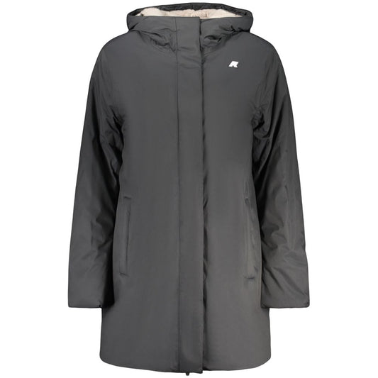 Black Polyester Women's Jacket