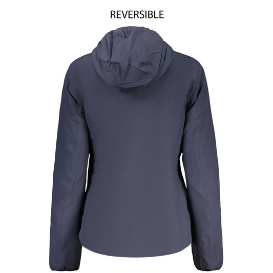 Blue Nylon Women's Jacket