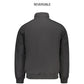 Black Fabric Men's Jacket