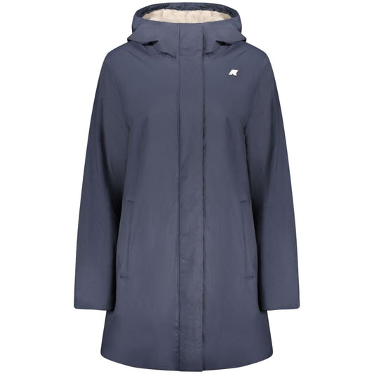 Blue Nylon Women's Jacket