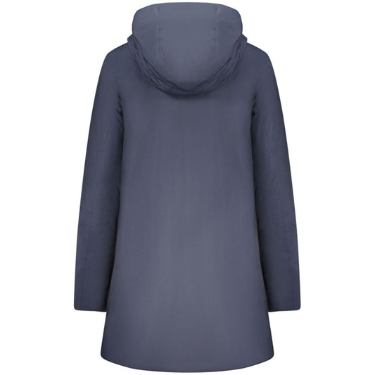 Blue Nylon Women's Jacket