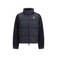 Black Polyester Full-Length Jacket