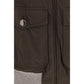 Brown Cotton Bomber
