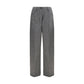 Gray Wool Oves Aries Casual Pants