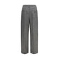 Gray Wool Oves Aries Casual Pants
