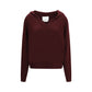Bordeaux Cashmere Hoodie