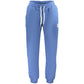 Blue Cotton Men's Trousers