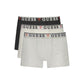 Grey Cotton Men's Boxer