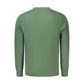 Green Cotton Men's Sweater