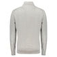 Gray Cotton Men's Sweater