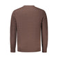 Brown Cotton Men's Sweater