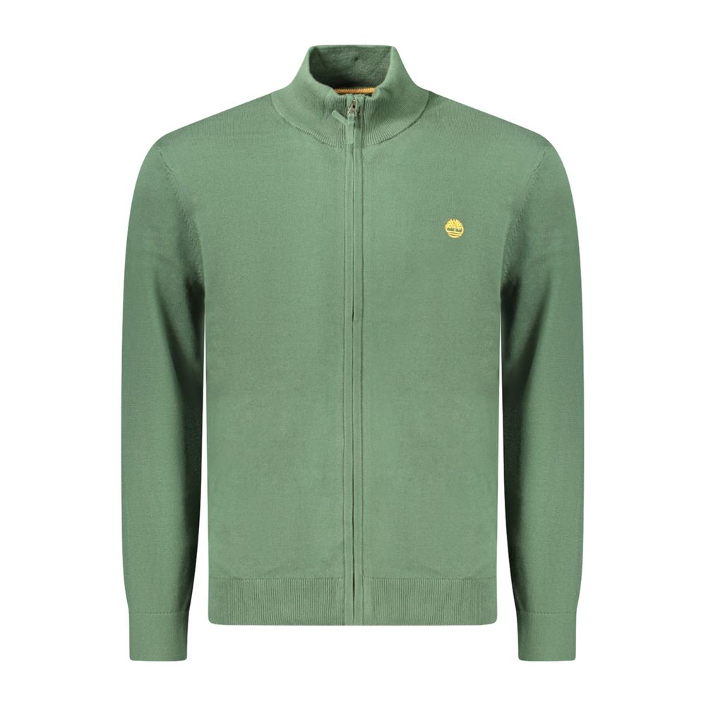 Green Cotton Men's Pullover