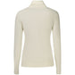 White Viscose Turtleneck