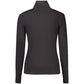 Black Viscose Turtleneck