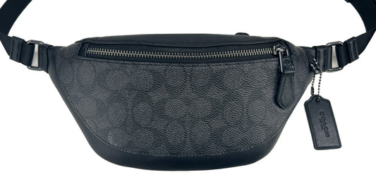 Coach Warren Mini Signature Fanny Belt Bag